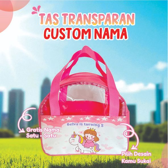 

Tas Mika Ultah Anak – Custom Nama – Free Desain – Moon Bag Polyester 25x10x20