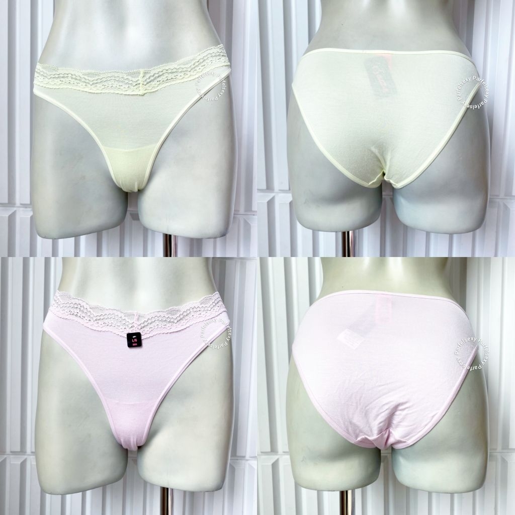 Lasenza La Senza Panty Cotton Bikini Celana Dalam Wanita Size XS L 11169206