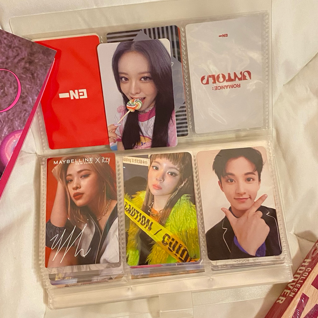 photocard official kpop itzy nct dream we go up guess who album photocard pc lia yuna mark lee