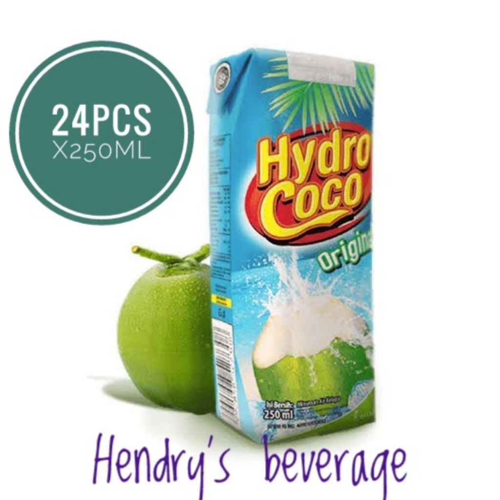 

Hydro coco 250ml 1karton isi 24pcs