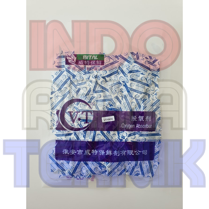 

300 PCS VT 15CC LEBIH BANYAK DARI OUKPAK OBUSTER PENGAWET MAKANAN OKSIGEN OXYGEN ABSORBER FOOD GRADE HALAL INDONESIA BUKAN OXYMOVE