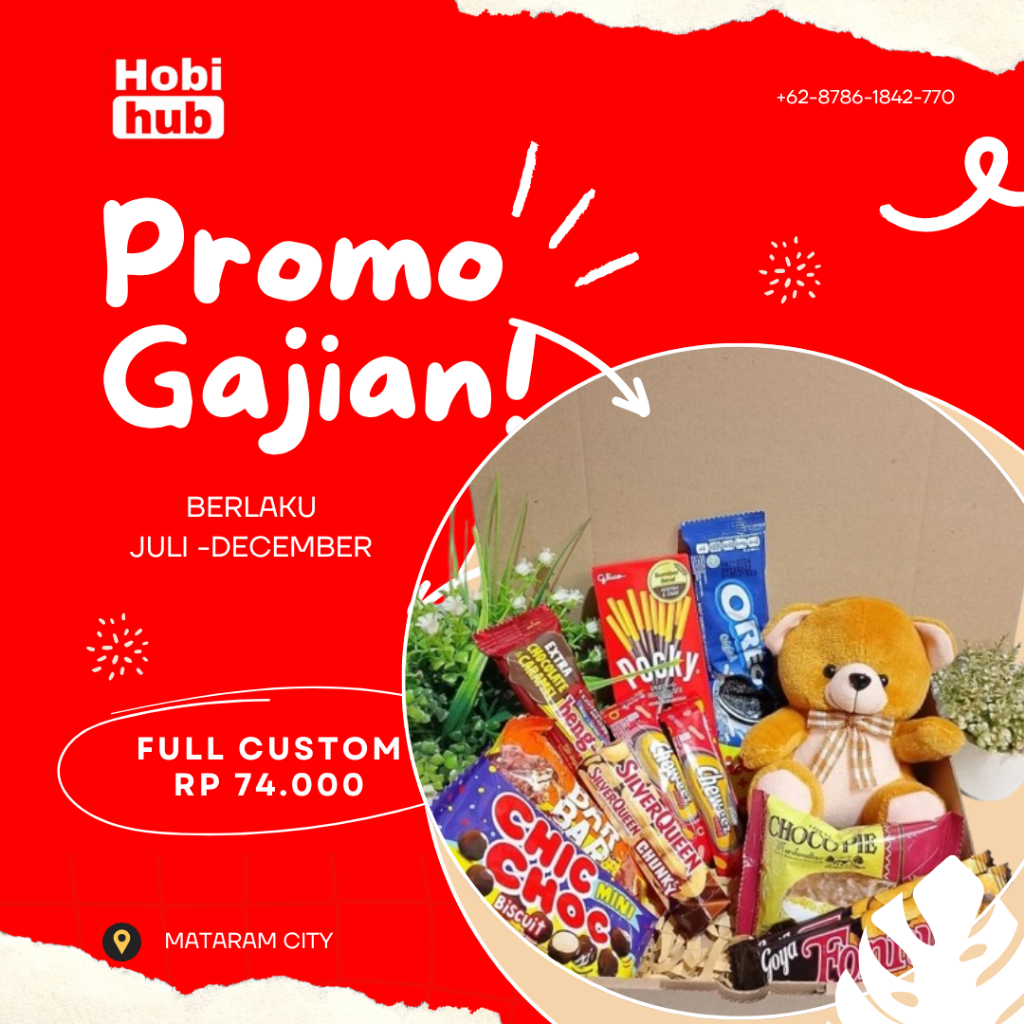 

Hampers coklat boneka kado ulang tahun wisuda aniversary valentine gift box