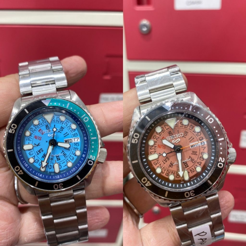 Jam Tangan Cowok Seiko X Divers padi turtle Automatis