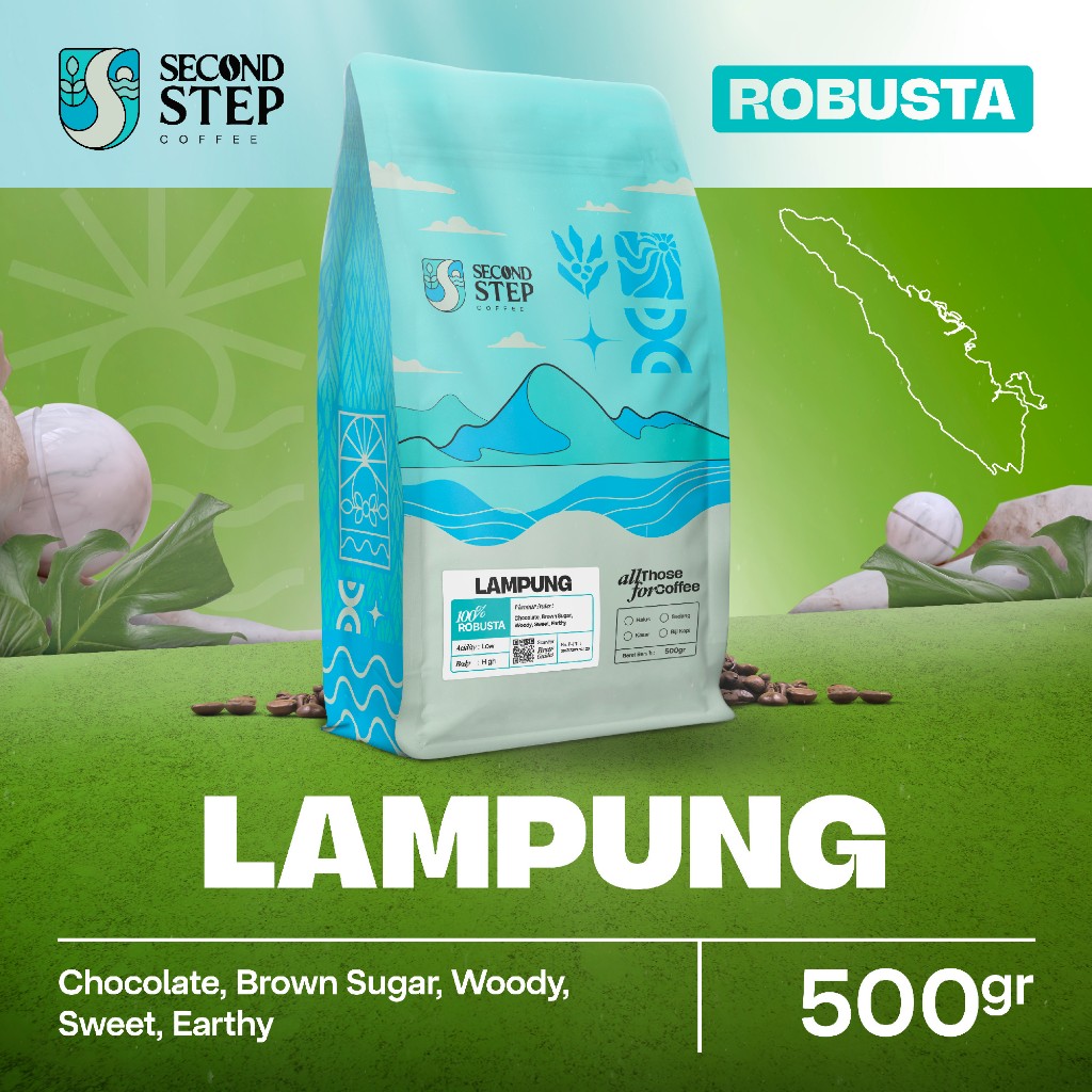 

Biji Kopi Bubuk Robusta Lampung Coffee Roast Beans Espresso Tubruk 500gr