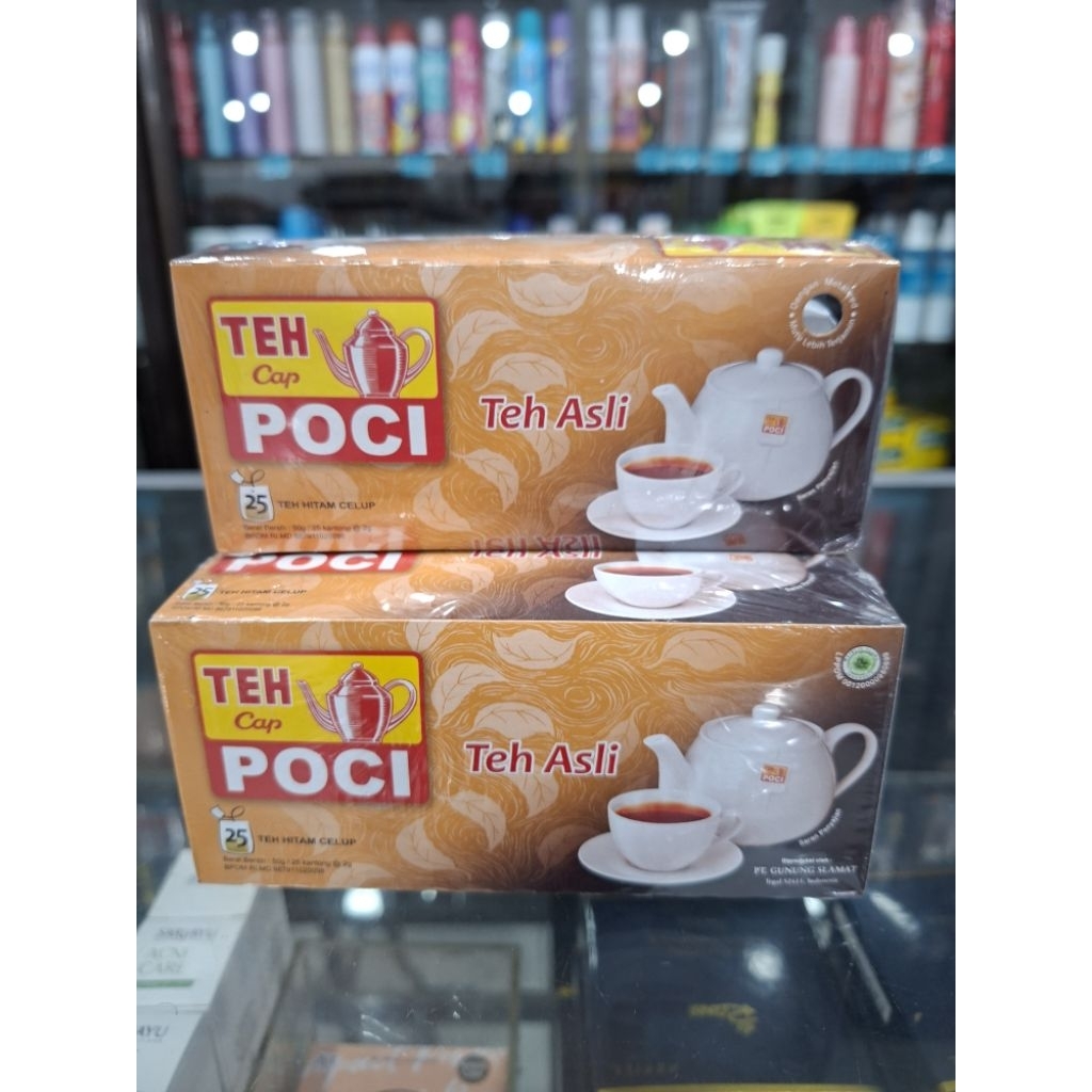 

Teh Poci Teh Asli isi 25 hitam celup 50g@2g