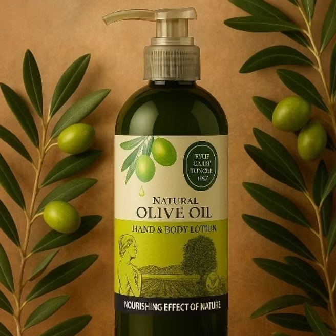 Lotion Hand & Body - Eyup Sabri Tuncer Olive Oil Original Turki Pelembab Kulit
