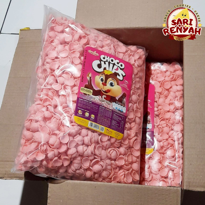 

SEREAL SIMBA STRAWBERRY 1 Kg (950 Gram) Sereal Choco Chips - Sari Renyah