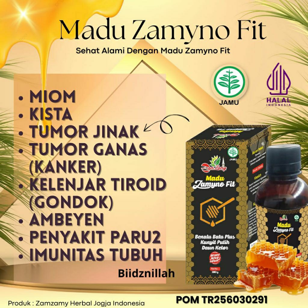 

Madu Zamyno Fit Original 100%