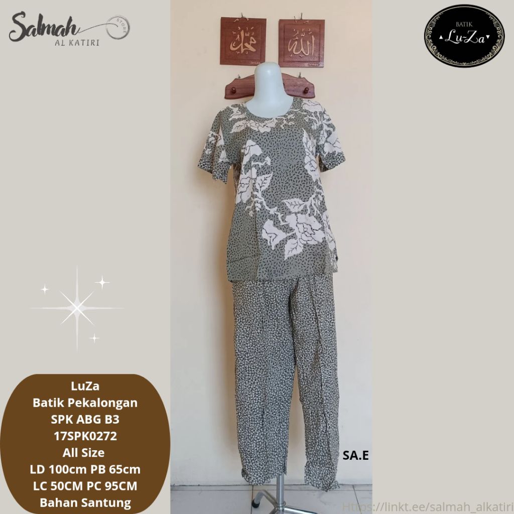 Daster LuZa Batik Pekalongan SPK ABG B3 (E)