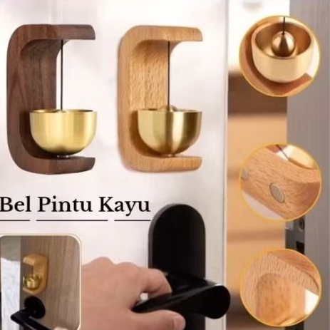 Bell lonceng pintu Kuningan/Bel lonceng pintu kuningan/ Lonceng pintu Aesthetic