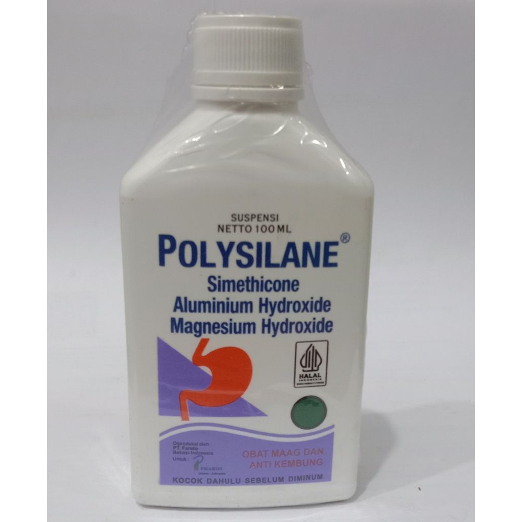 

polysilane 100ml syrup obat maag