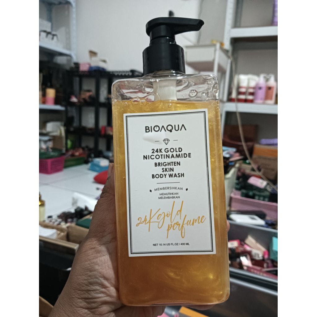BIOAQUA 24K Gold Body Wash 400ml