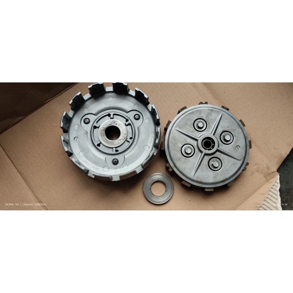 Rumah kopling set Rumah kampas kopling ninja 250 karbu,250fi,Z 250 original