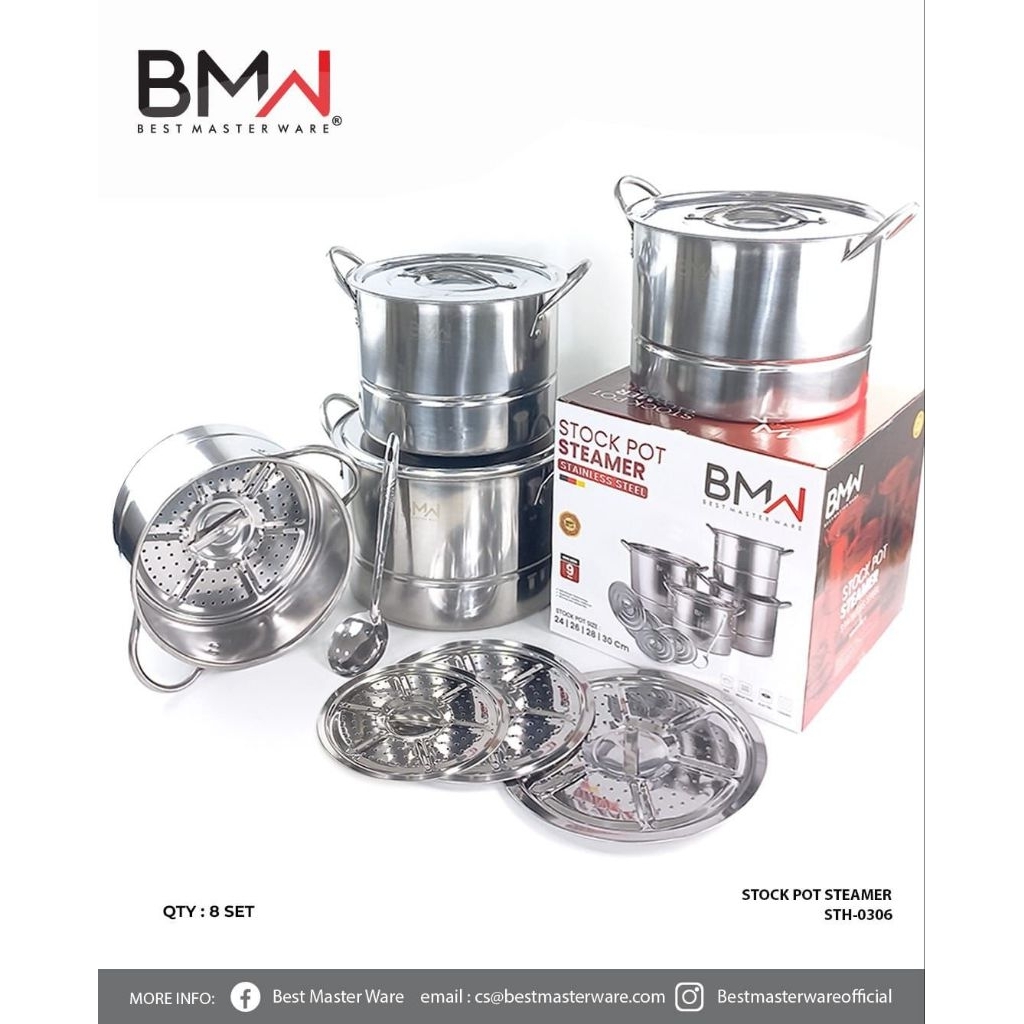 Stock Steamer Pot BMW