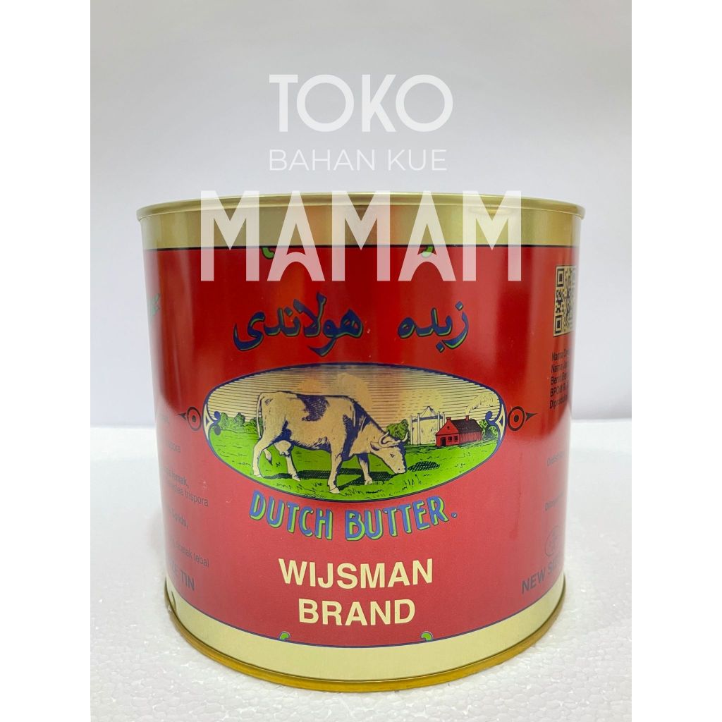 

Mentega Wijsman 2kg (2270gr) Kaleng – Salted Butter Premium Asli Belanda, Bukan Repack | Bahan Kue