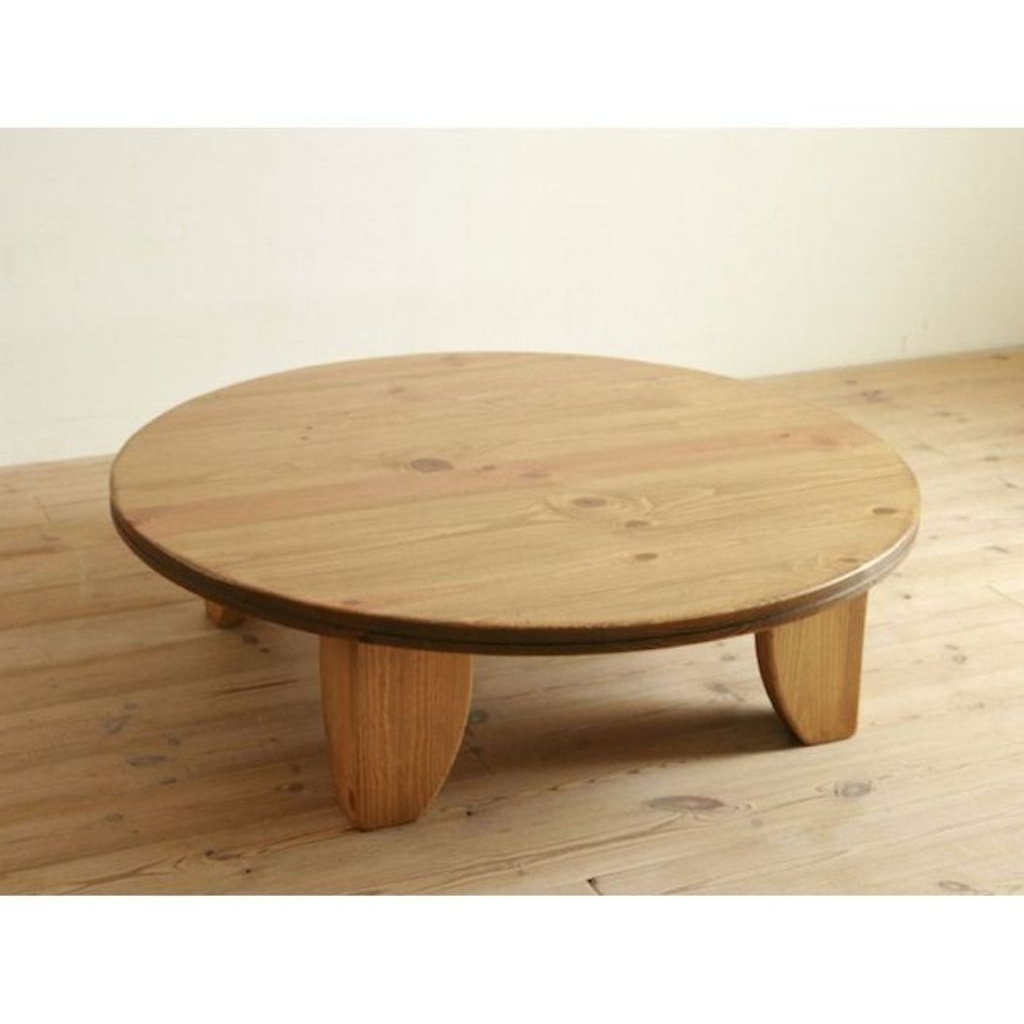 meja lesehan bulat,meja tamu 80*80*30 cm