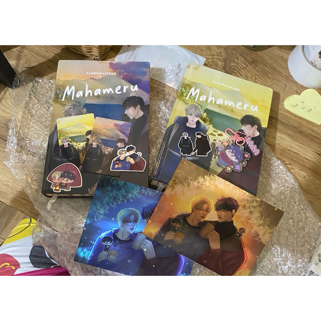 novel mahameru chanbaek