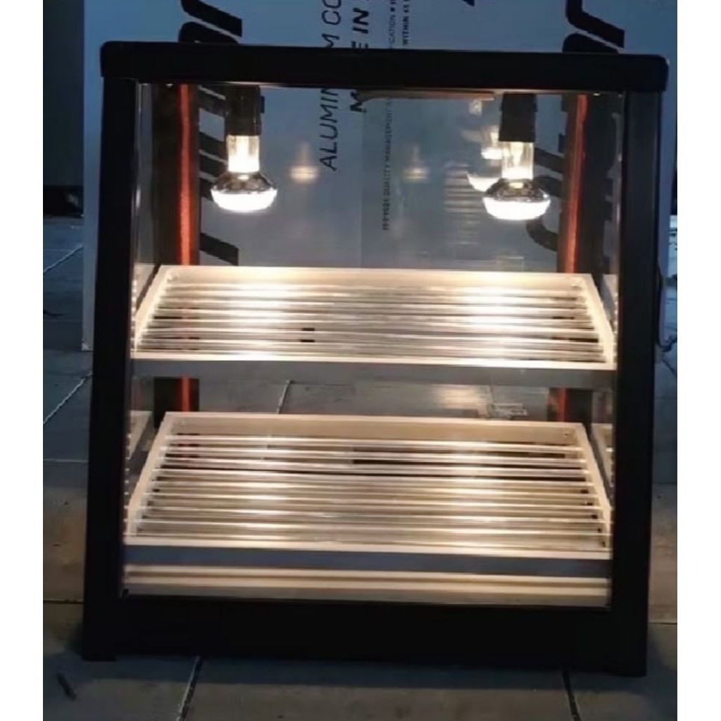 Etalase Ayam KFC warna Brown