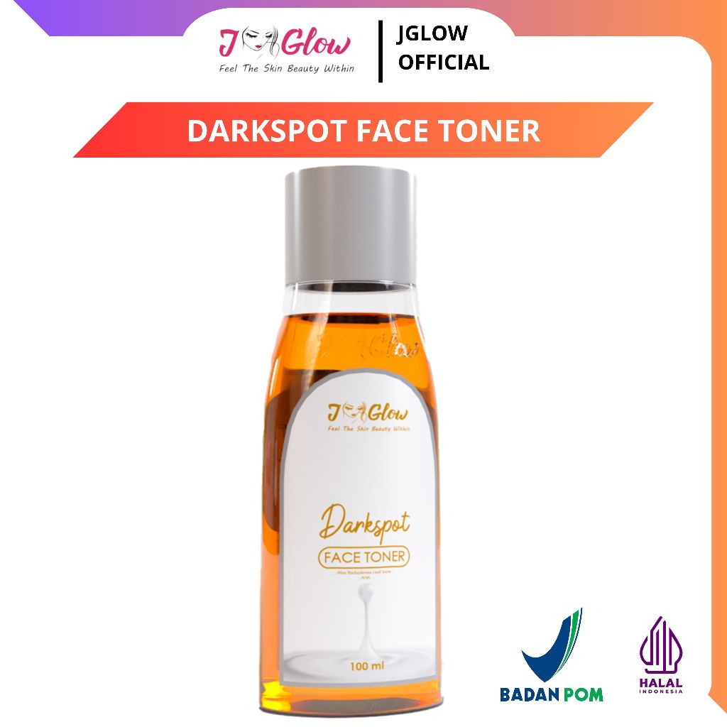 JGLOW toner dark spot toner untuk flek hitam