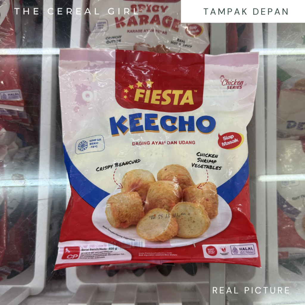 

[KONDISI BARU - 100% ORIGINAL] FIESTA KEECHO 400gr - Daging Ayam dan Udang