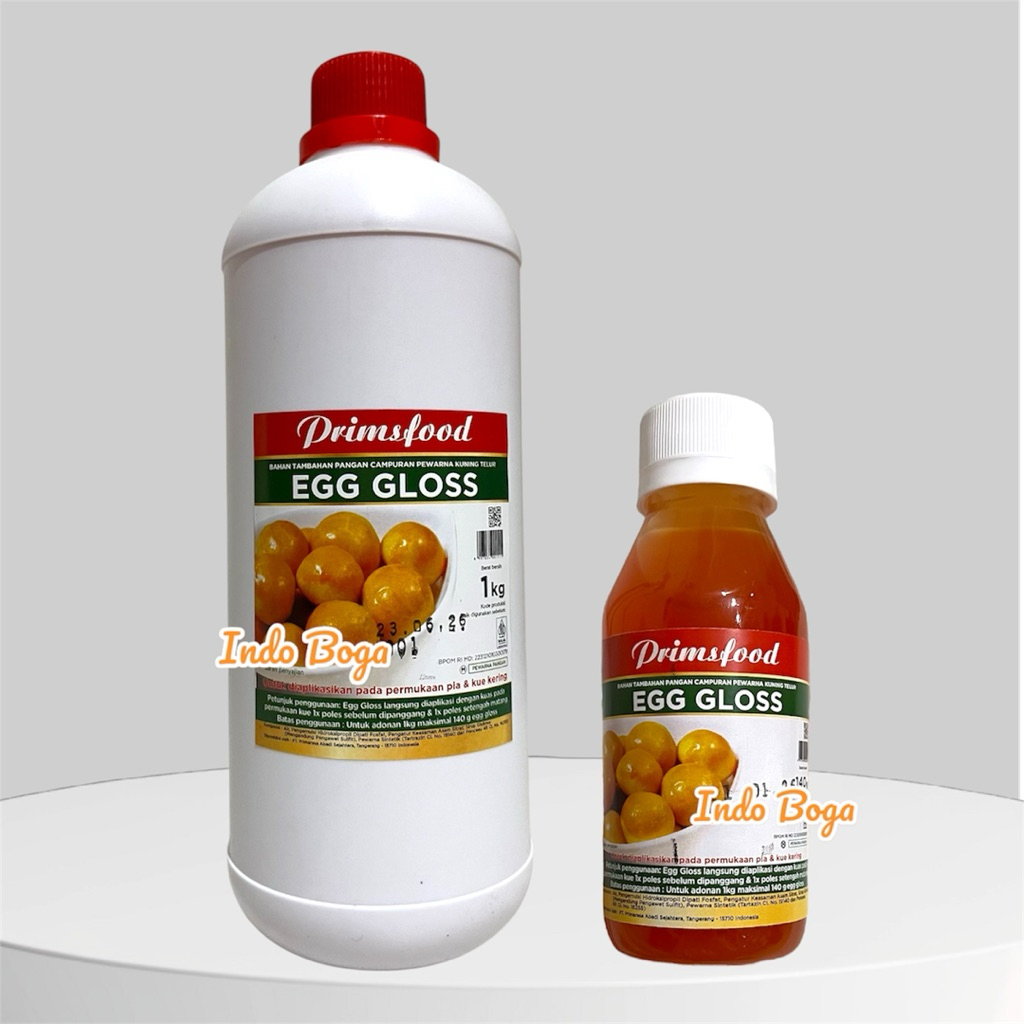 

Prims Food Egg Gloss / pengganti kuning telur olesan nastar