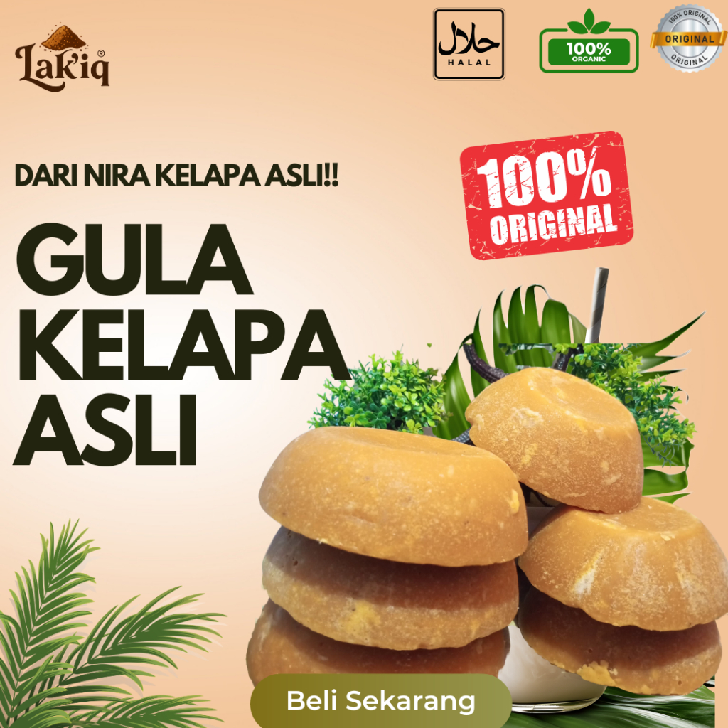 

Gula Jawa Asli Manis - Terbuat dari Air nira asli - gula merah tanpa campuran - gula kelapa khas petani lokal