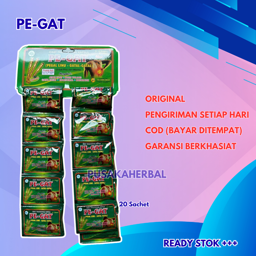

PEGAT ORIGINAL KAPSUL 20 SACHET