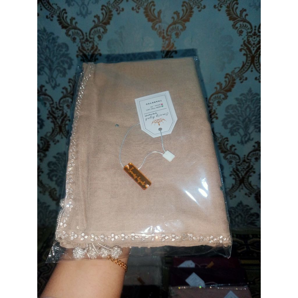 PAYET DIAMOND MATA TIGA TASEL BANDUL By smusy hijab