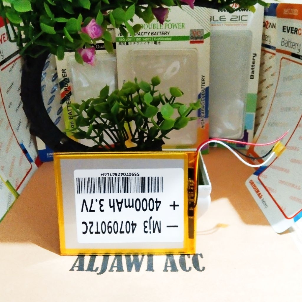 Baterai Batre Battery Tab Evercoss R70 407090 4000mAh