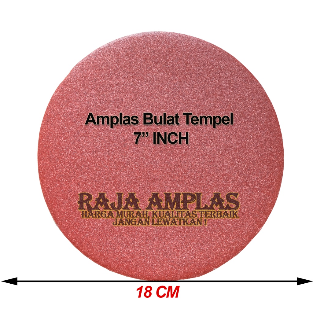 RJA - AMPLAS BULAT TEMPEL 7 INCH GRIT 60 - 2000 ( 1 LEMBAR )
