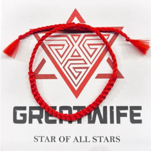 GREATWIFE Gelang Feng Shui Keberuntungan Gelang Fengshui Merah