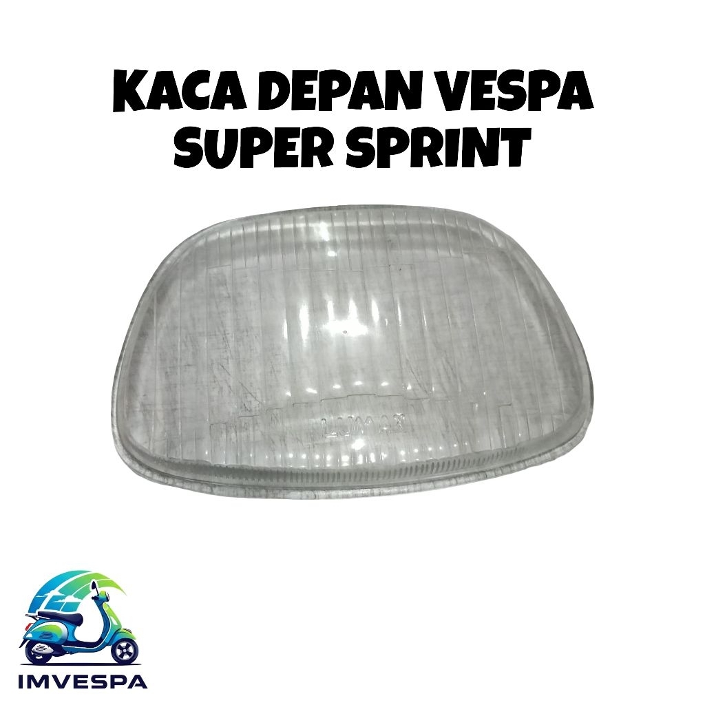 Kaca Lampu Depan Reflektor Vespa Super Sprint Aksesoris Sparepart Variasi Sukucadang Vespa
