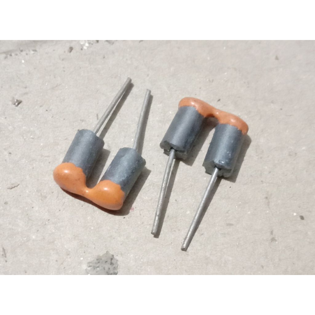 jumper feritte bead Doubel -Ferit kawat jumper filter