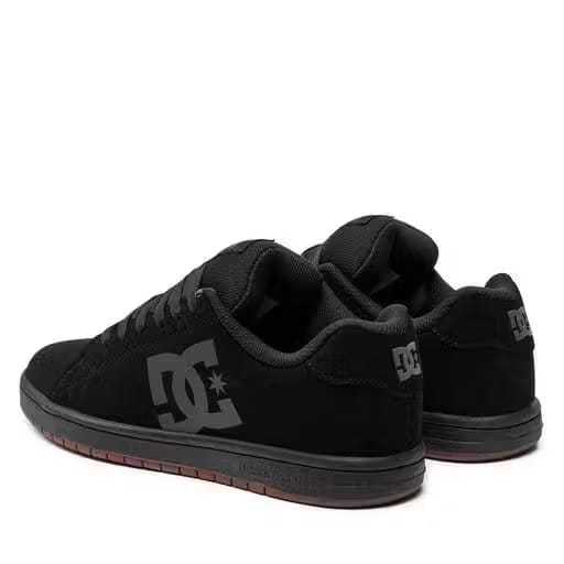 sepatu skater dc full black sepatu casual terbaru sepatu gemuk tali besar pria wanita