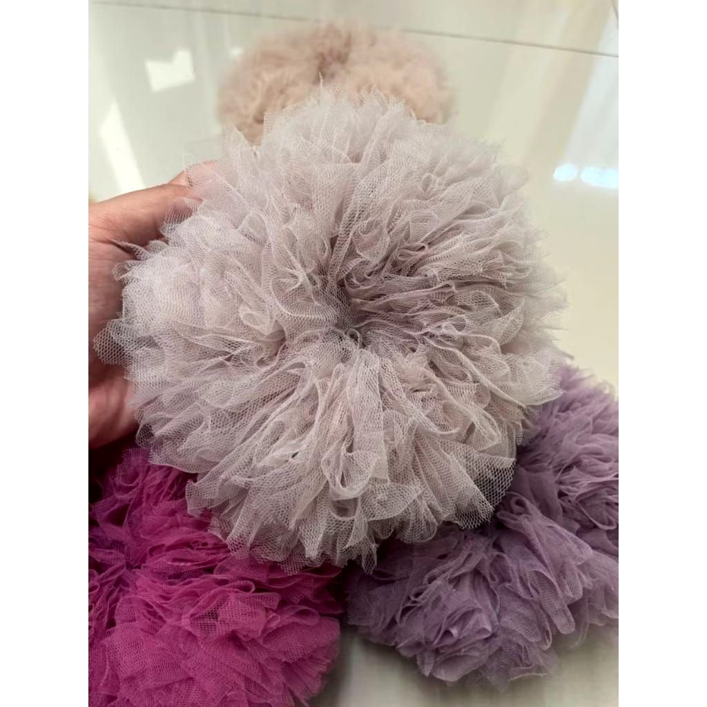 CEMPOL TILE JUMBO |PREMIUM IKAT RAMBUT TILE JUMBO| SCRUNCHIE CEMPOL HIJAB ANTI PUSING