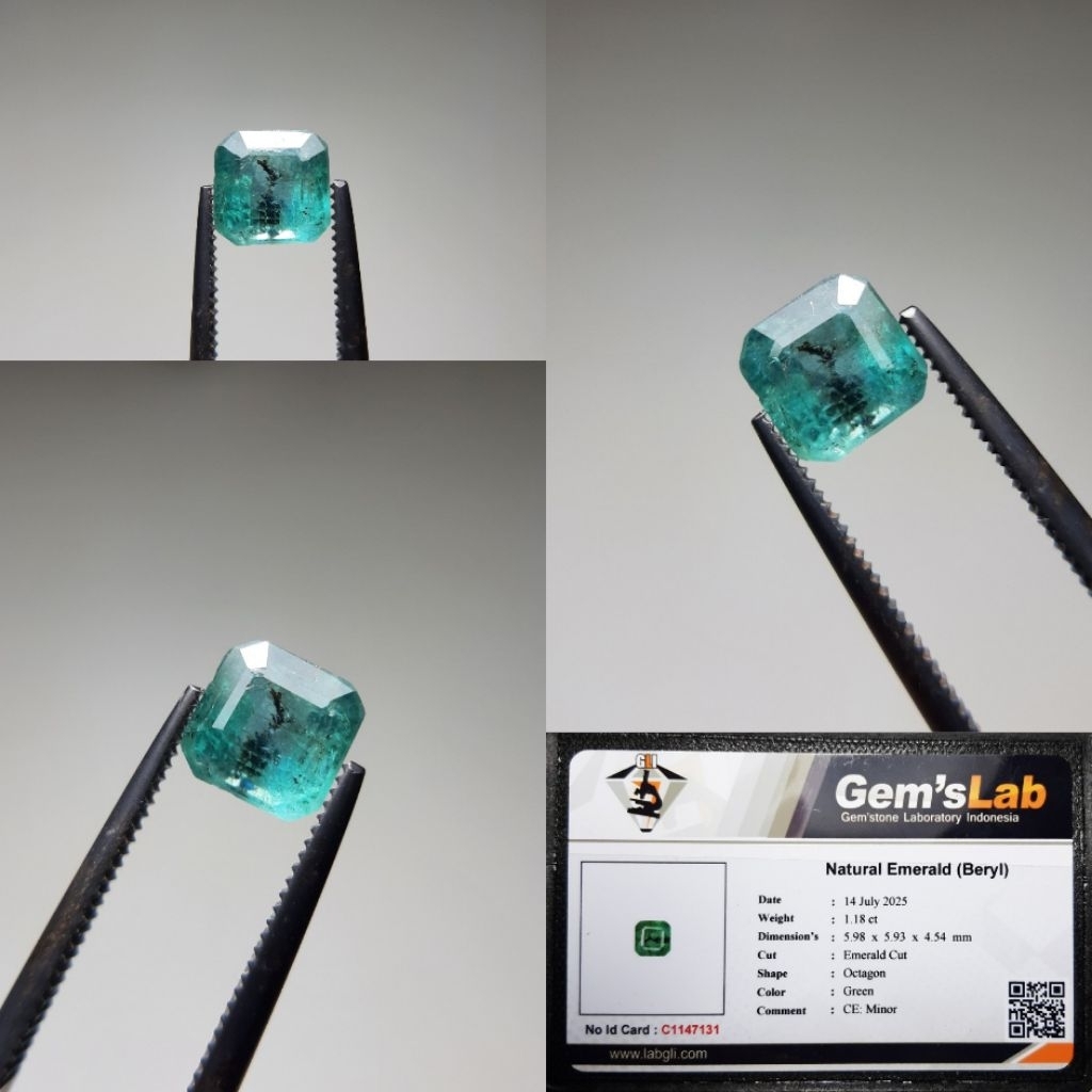 Natural Emerald Beryl Batu Zamrud Jamrud Bukan CO/Dyed Orgin Zambia Colombia Russia Brazil India