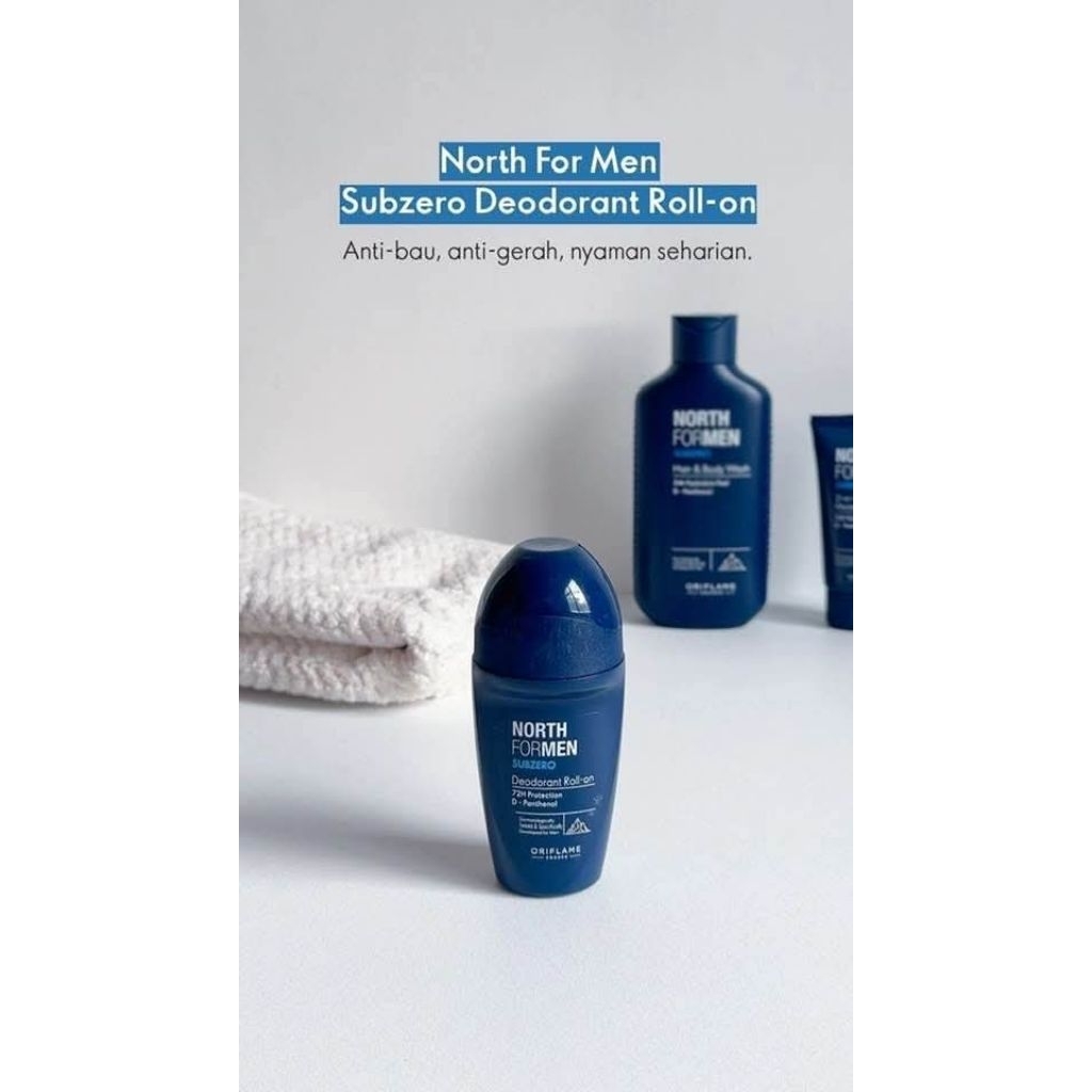 46633 North for men subzero DEODORANT