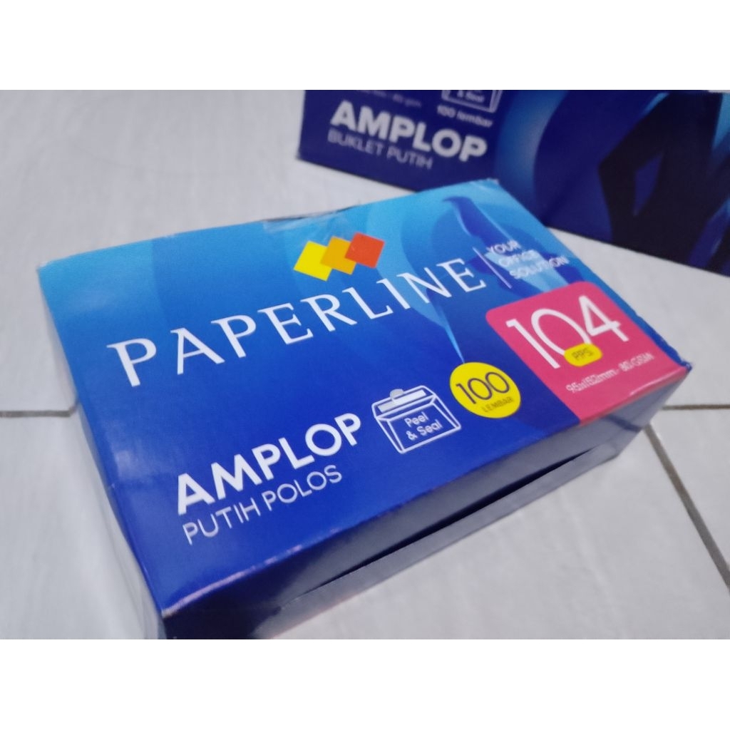 

Promo Cuci Gudang" Amplop Paperline 1Box, kecil dan panjang
