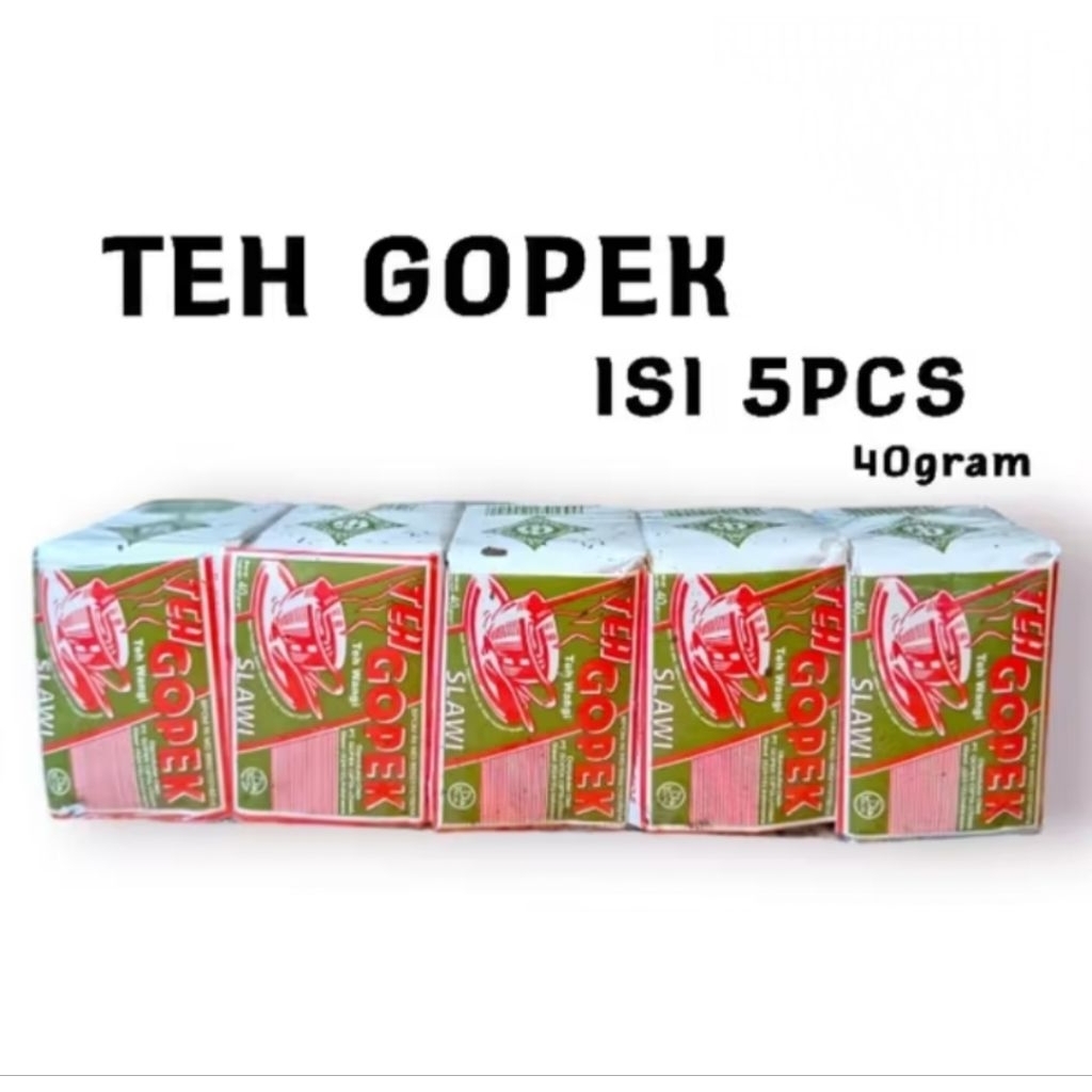 

TEH GOPEK ISI 5 PCS