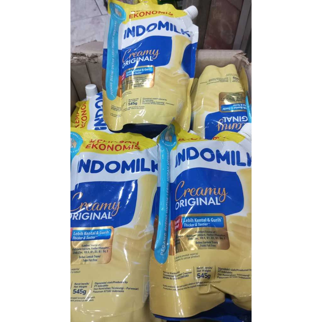 

susu indomilk creamy original 545gr exp 28 april 2026