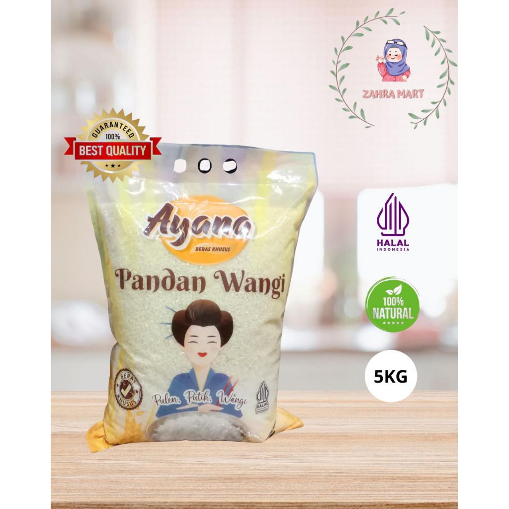 

Beras Khusus Ayana Pandan Wangi 5 Kg Murah