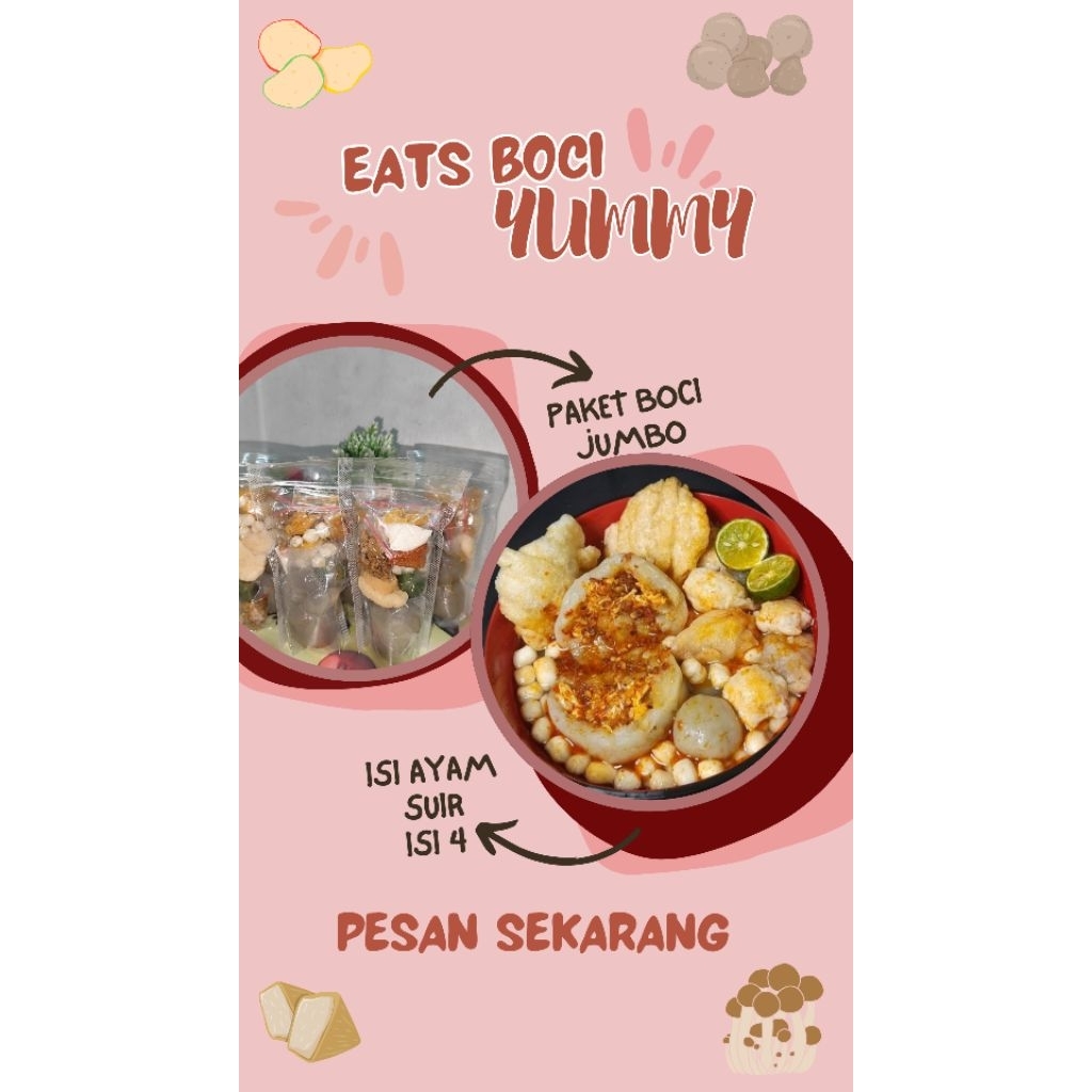 

Paket Baso Aci Ayam Suir Jumbo isi 3 Bungkus