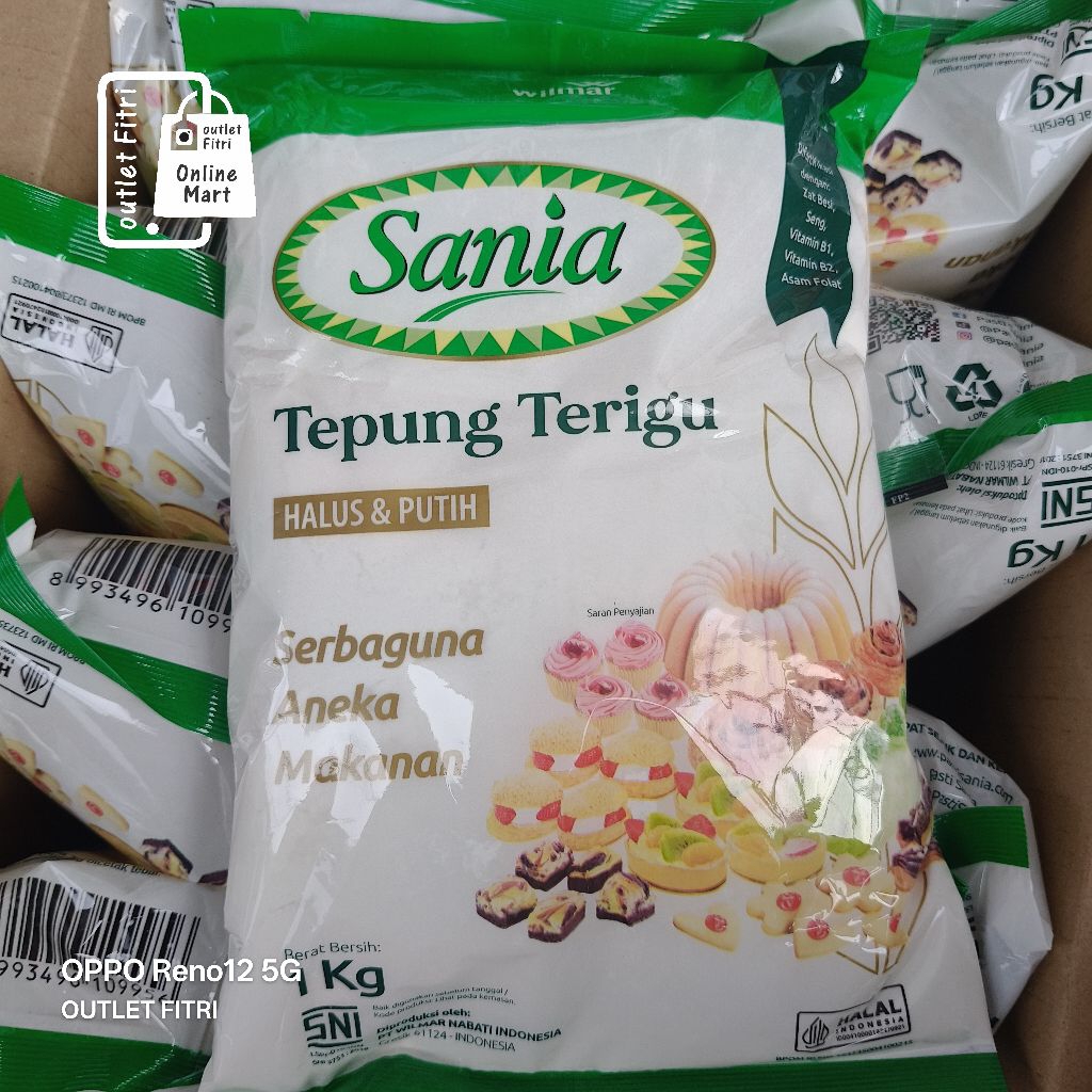 

[1kg] SANIA Tepung Terigu