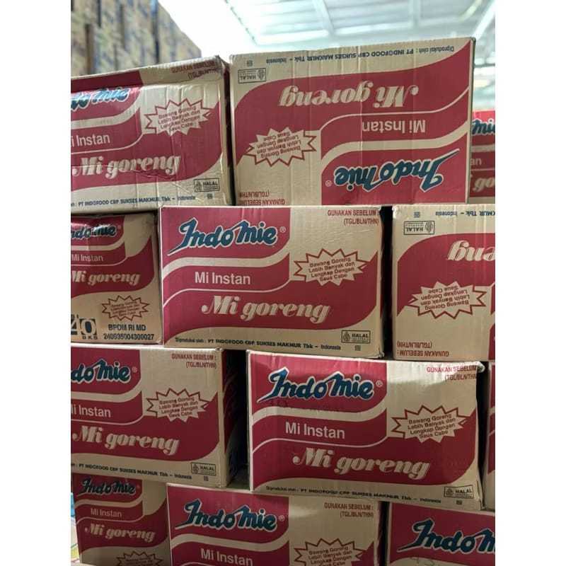 

indimie goreng kartonan dan mie instan lainya