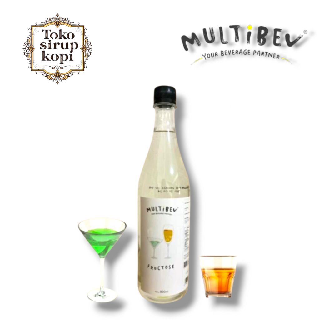 

Multibev frugtose 800ml -gula cair - simple syrup