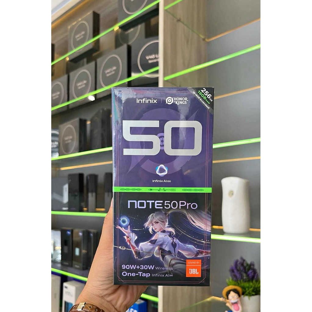 ( New ) Infinix Not 50 pro 8/256 | Garansi Resmi