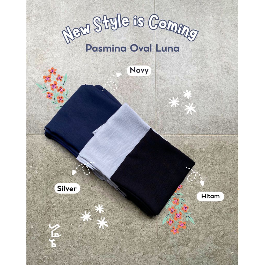 Pasmina Oval Luna By Azwafitria