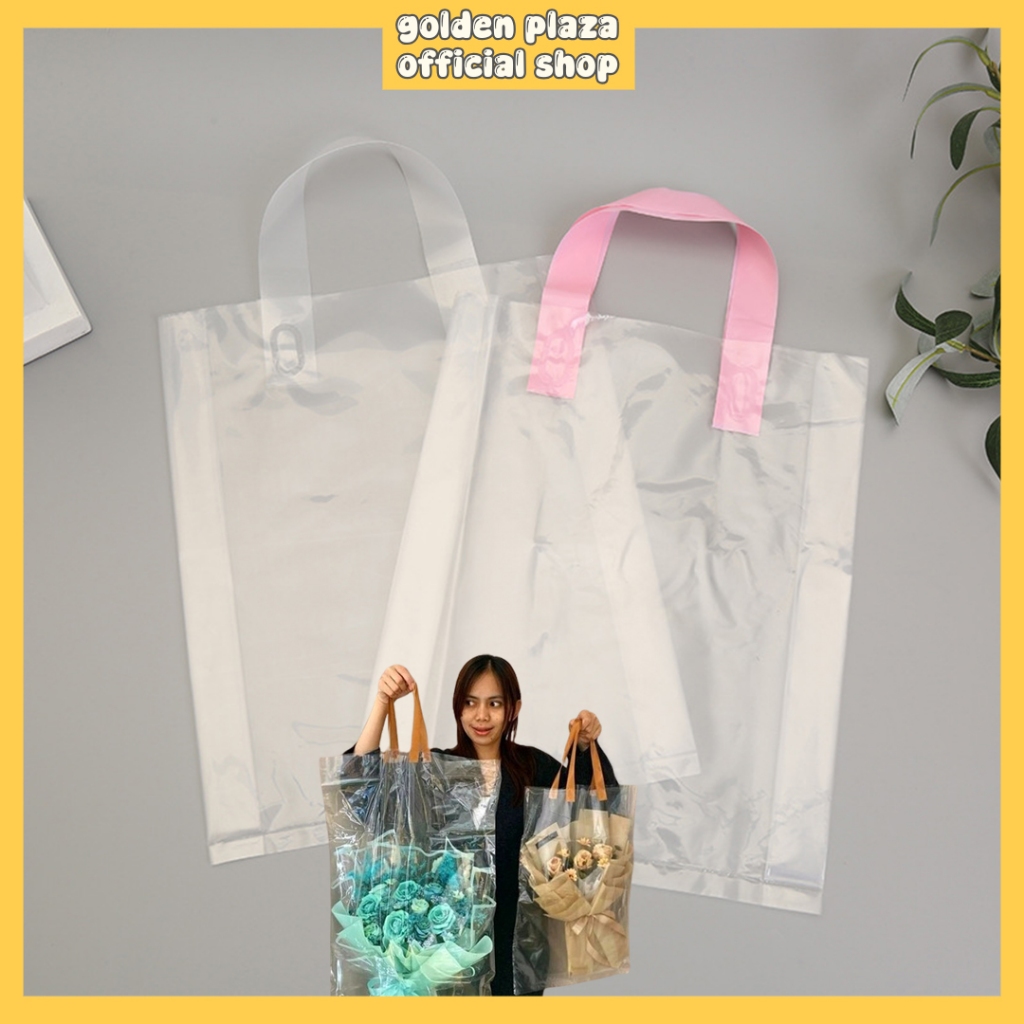 

Plastik Buket Bunga Kantong Plastik Bunga Buket (pcs) Totebag Plastik Bunga Bening Transparant 25