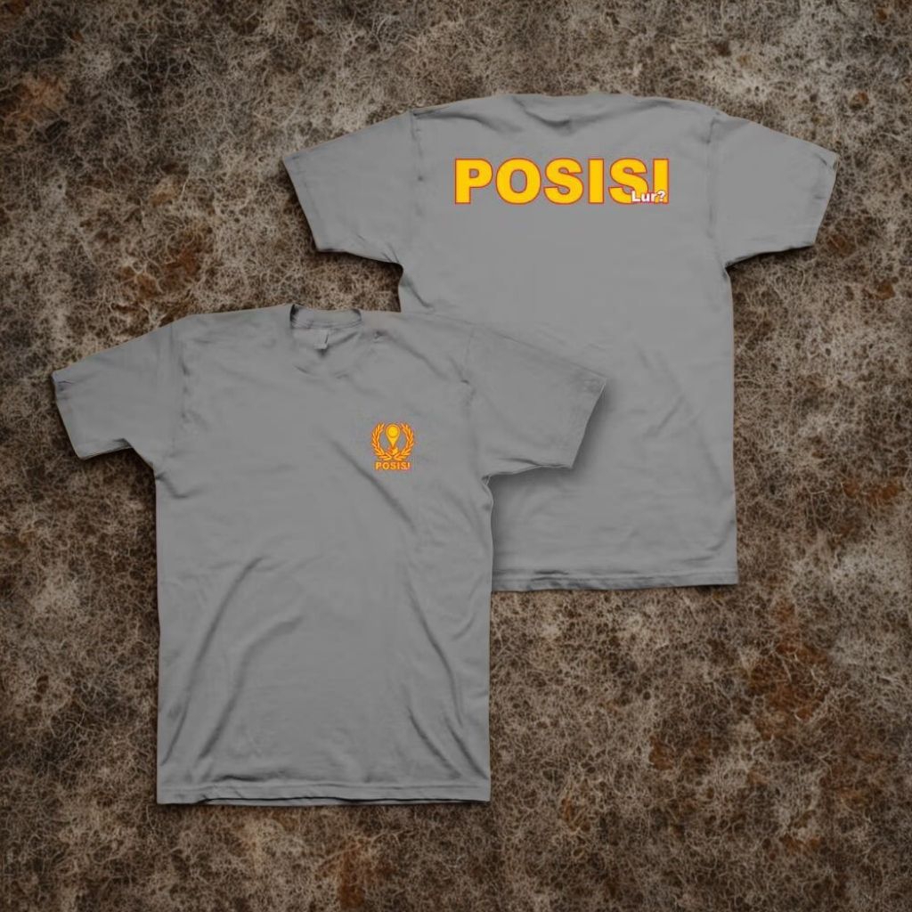 Kaos Posisi Lur Bukan Kaos Polisi Asli Kaos Lucu Kaos Plesetan