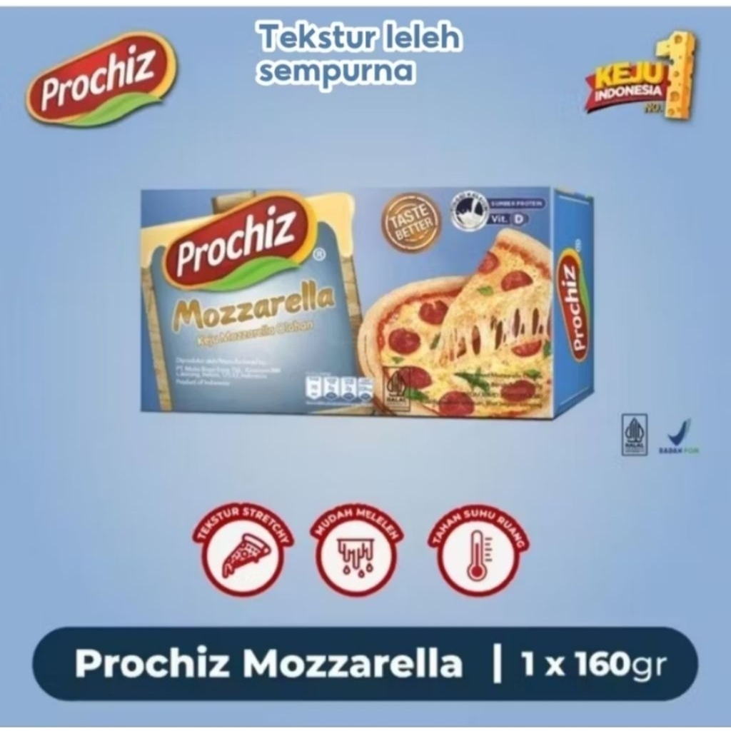 

Keju Prochiz mozzarella || Mozarella Pro Chiz